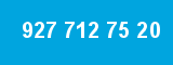 927 712 75 20